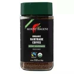 Caffè istantaneo liofilizzato biologico Mount Hagen